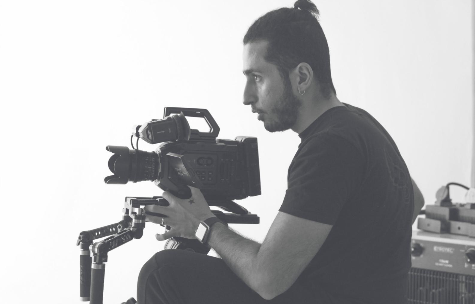 Studio fotografico con attrezzature professionali